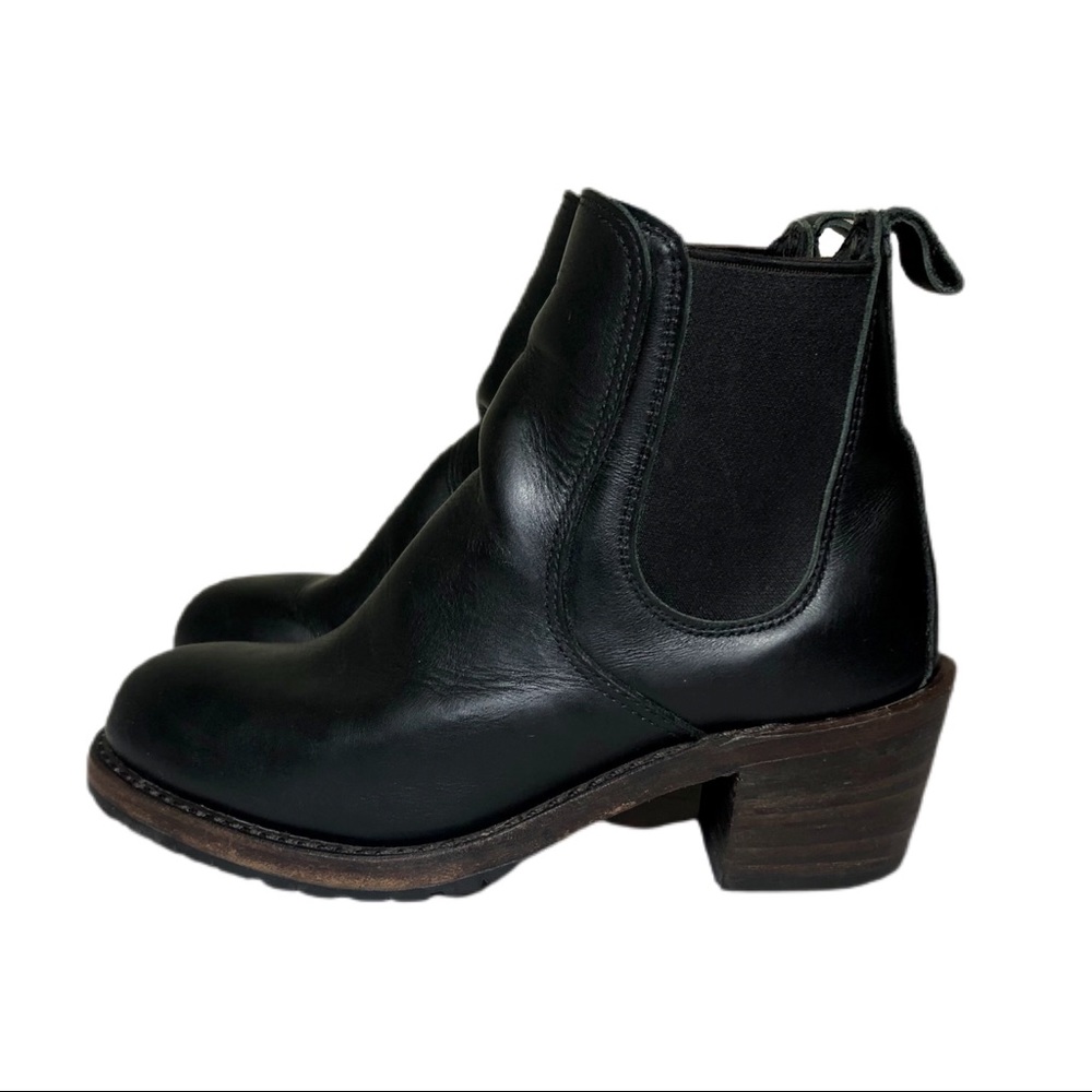 Red Wing Black Leather Chelsea Boot Size 7.5 B